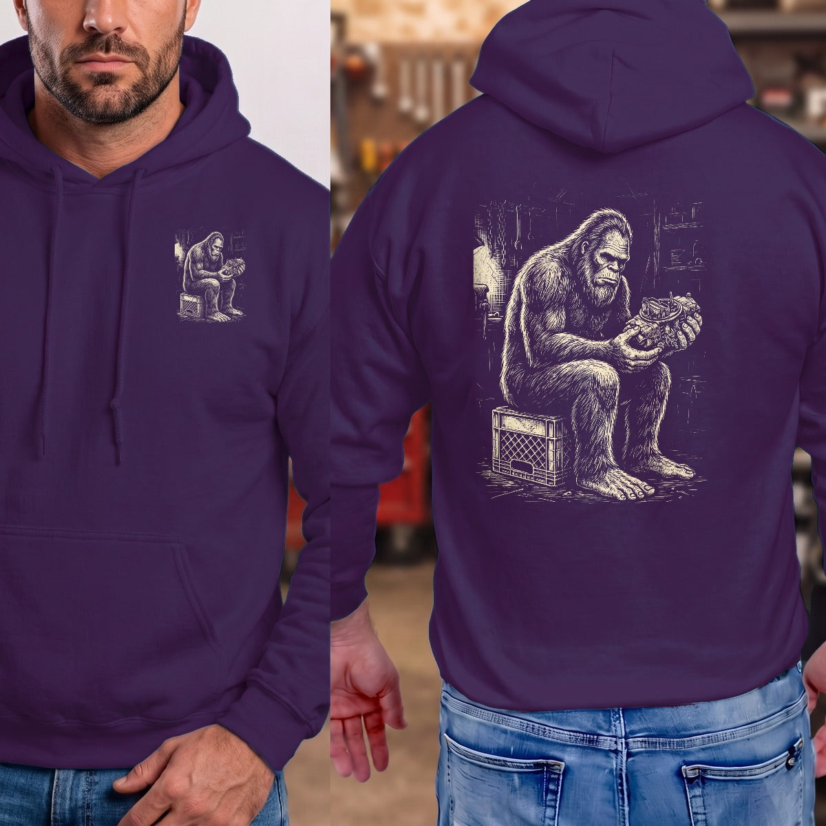 Purple | Front & Back