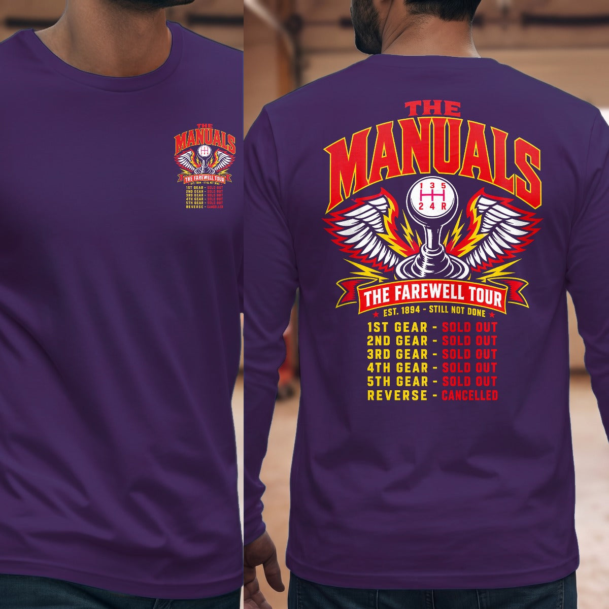 Purple | Front & Back