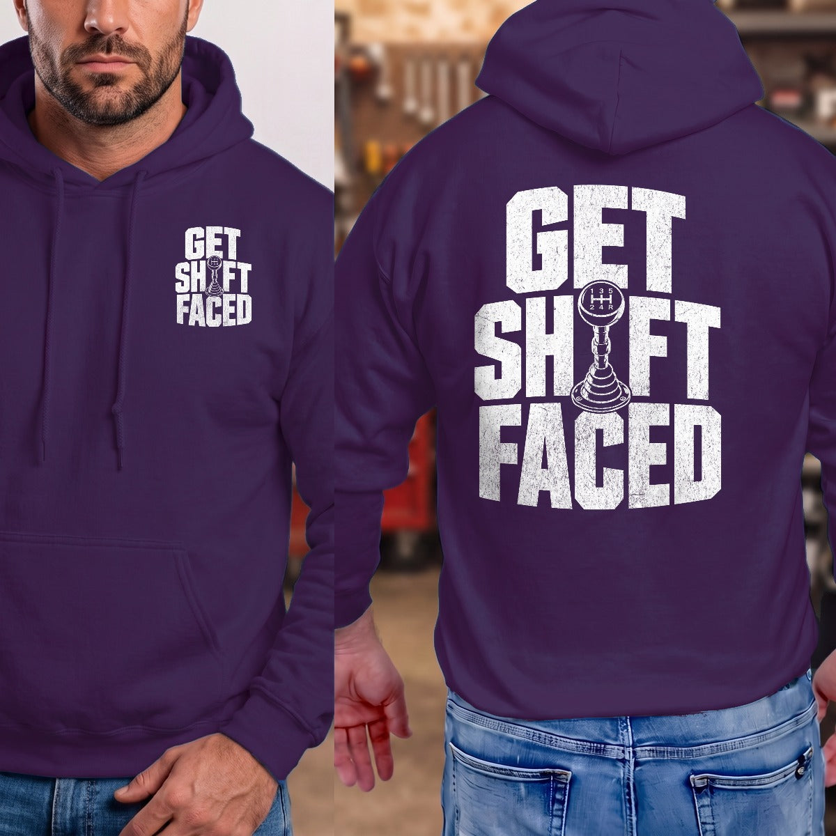 Purple | Front & Back