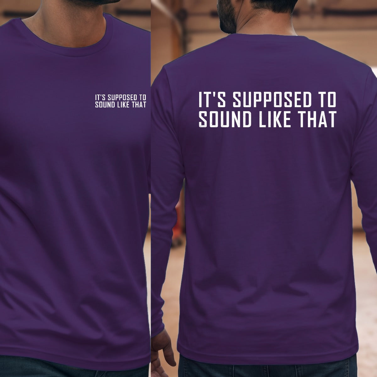 Purple | Front & Back