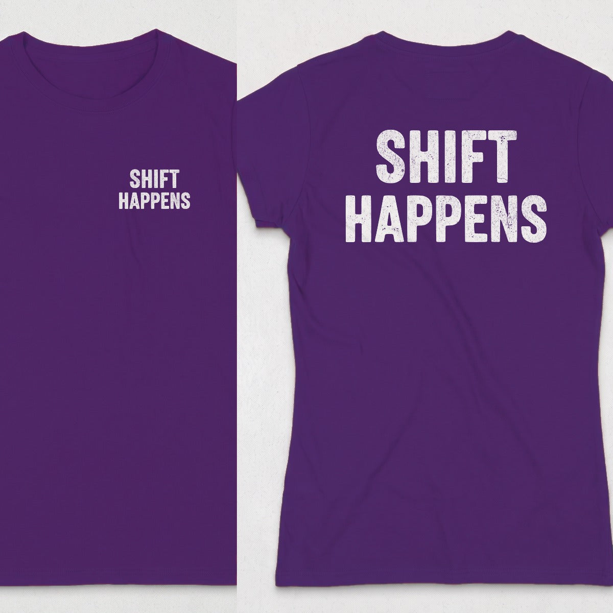Purple | Left Chest + Back