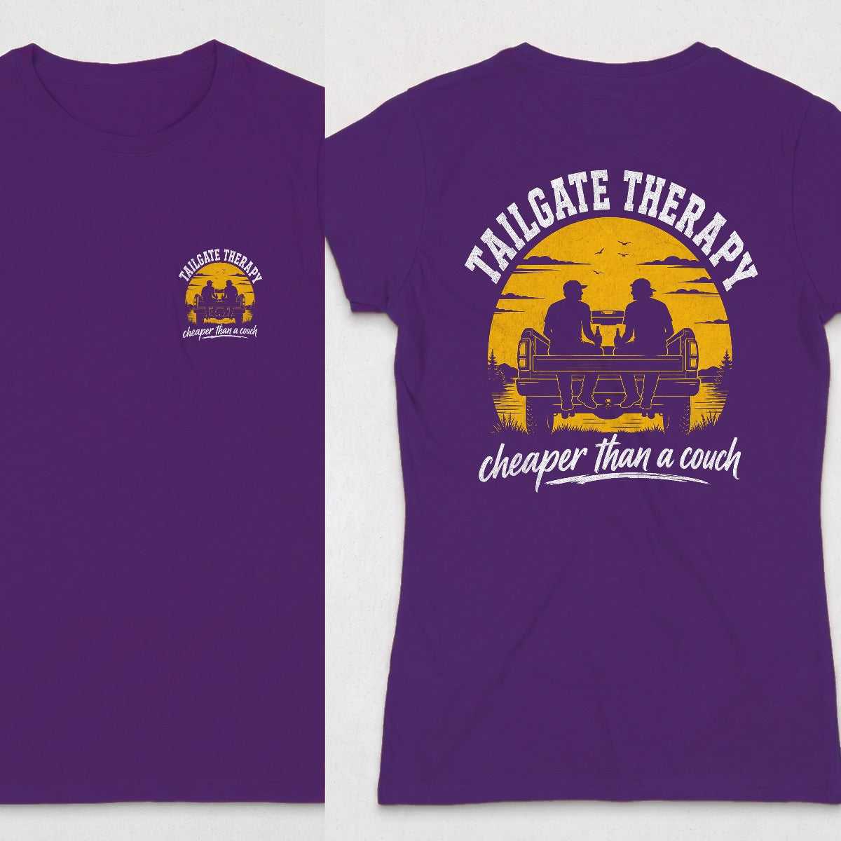 Purple | Front & Back