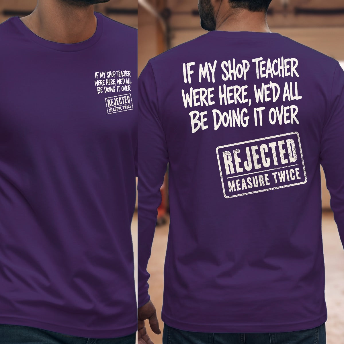 Purple | Front & Back