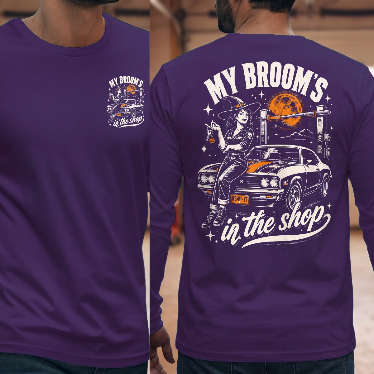 Purple | Front & Back