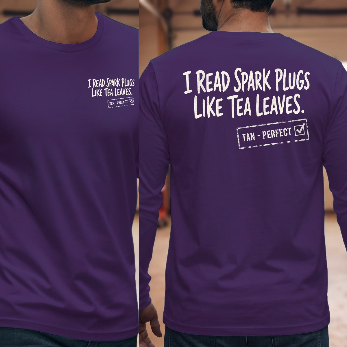 Purple | Front & Back