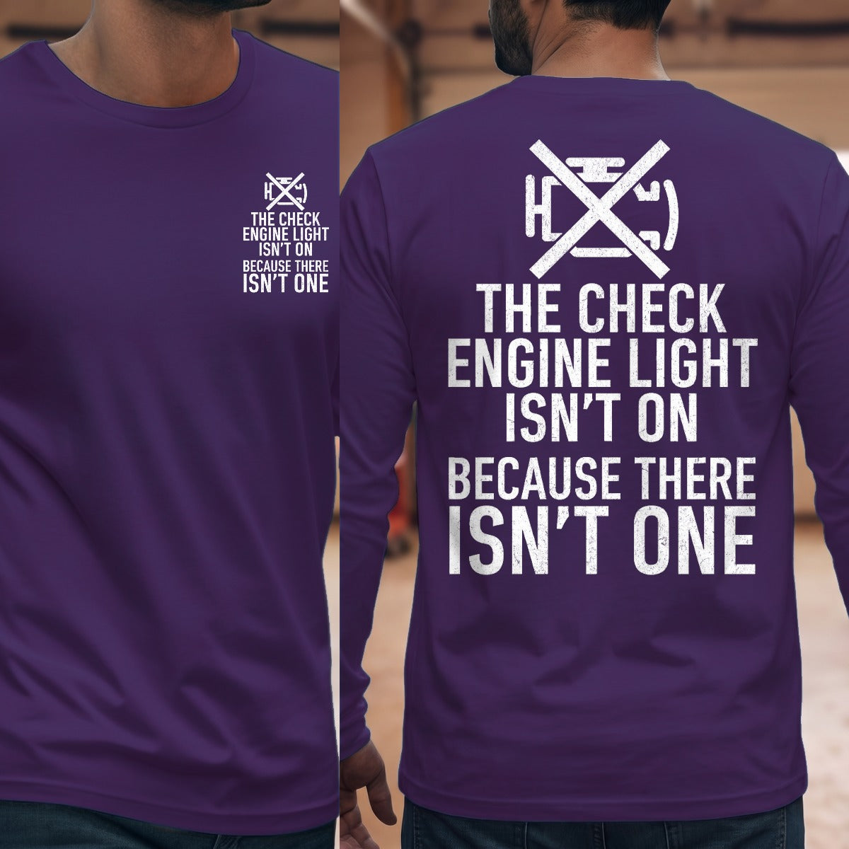 Purple | Front & Back