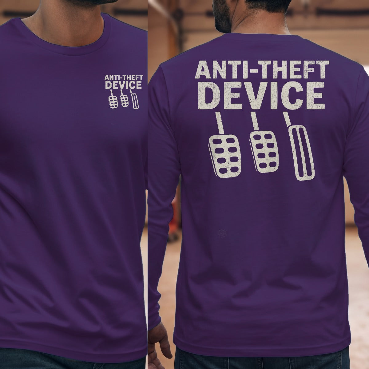 Purple | Front & Back