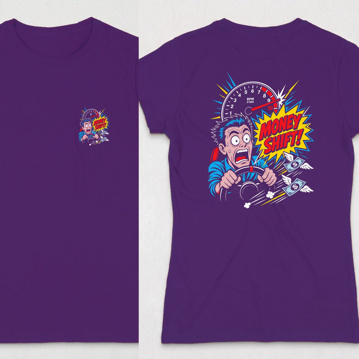 Purple | Front & Back