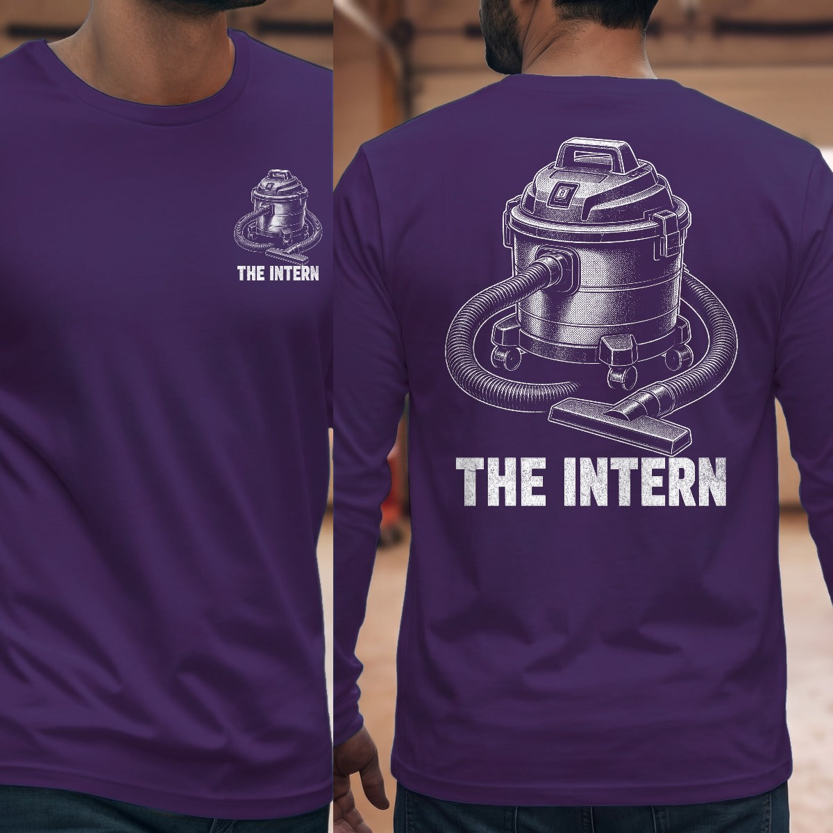 Purple | Front & Back