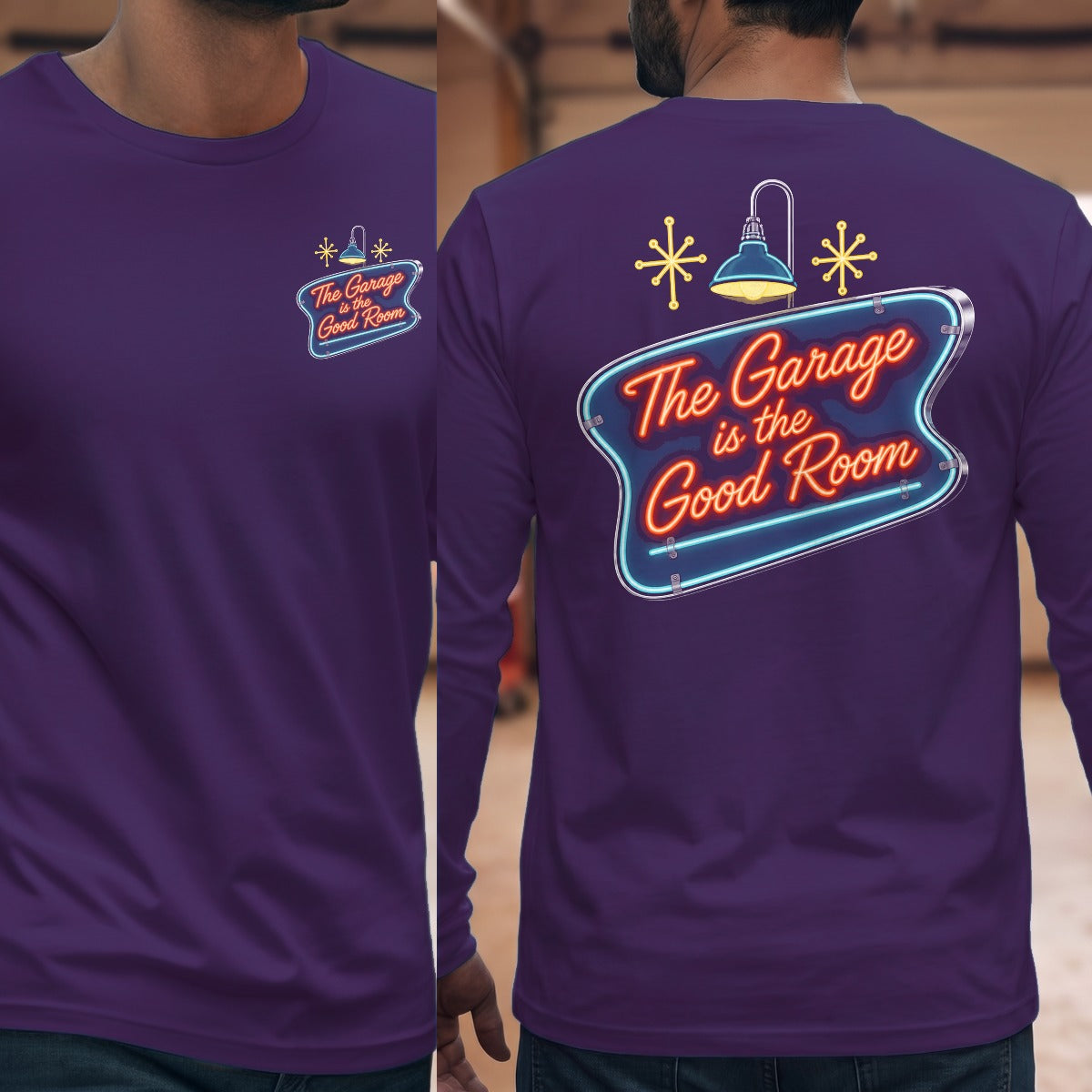 Purple | Front & Back