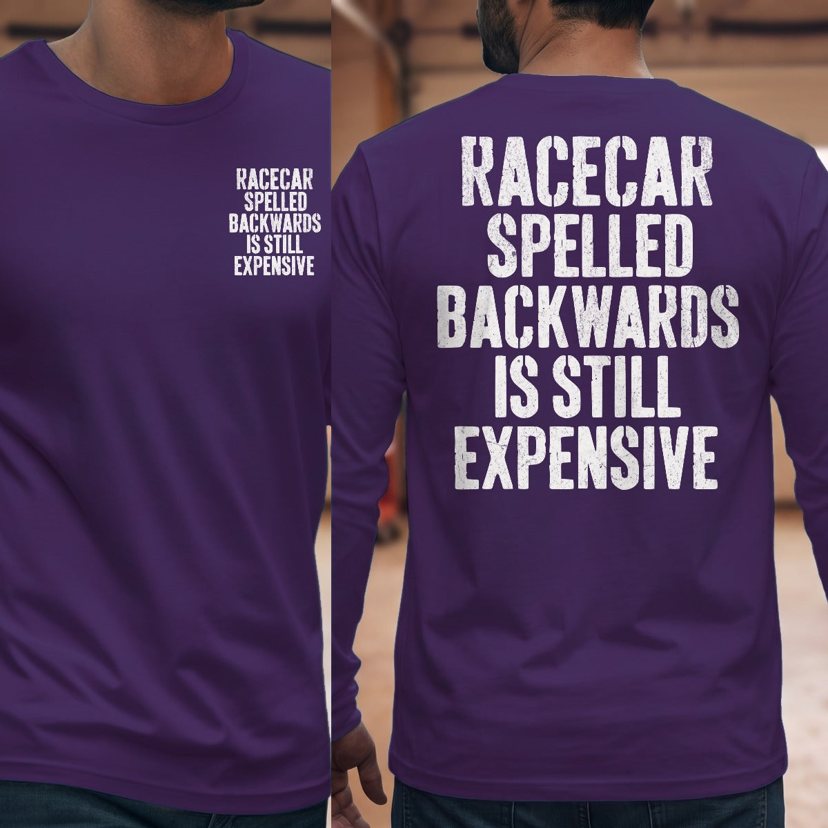 Purple | Front & Back