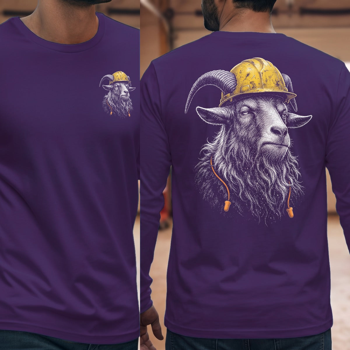 Purple | Front & Back