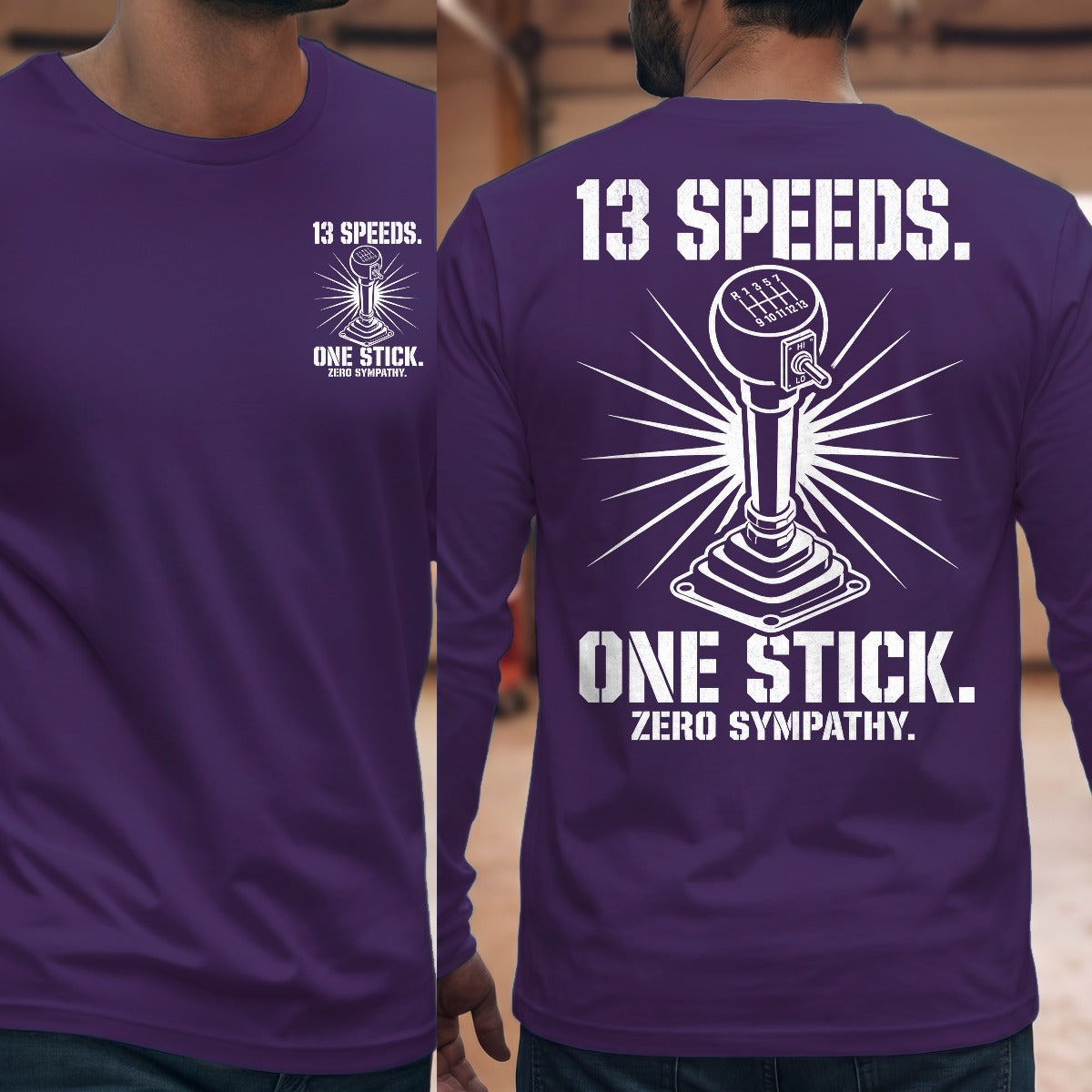 Purple | Front & Back