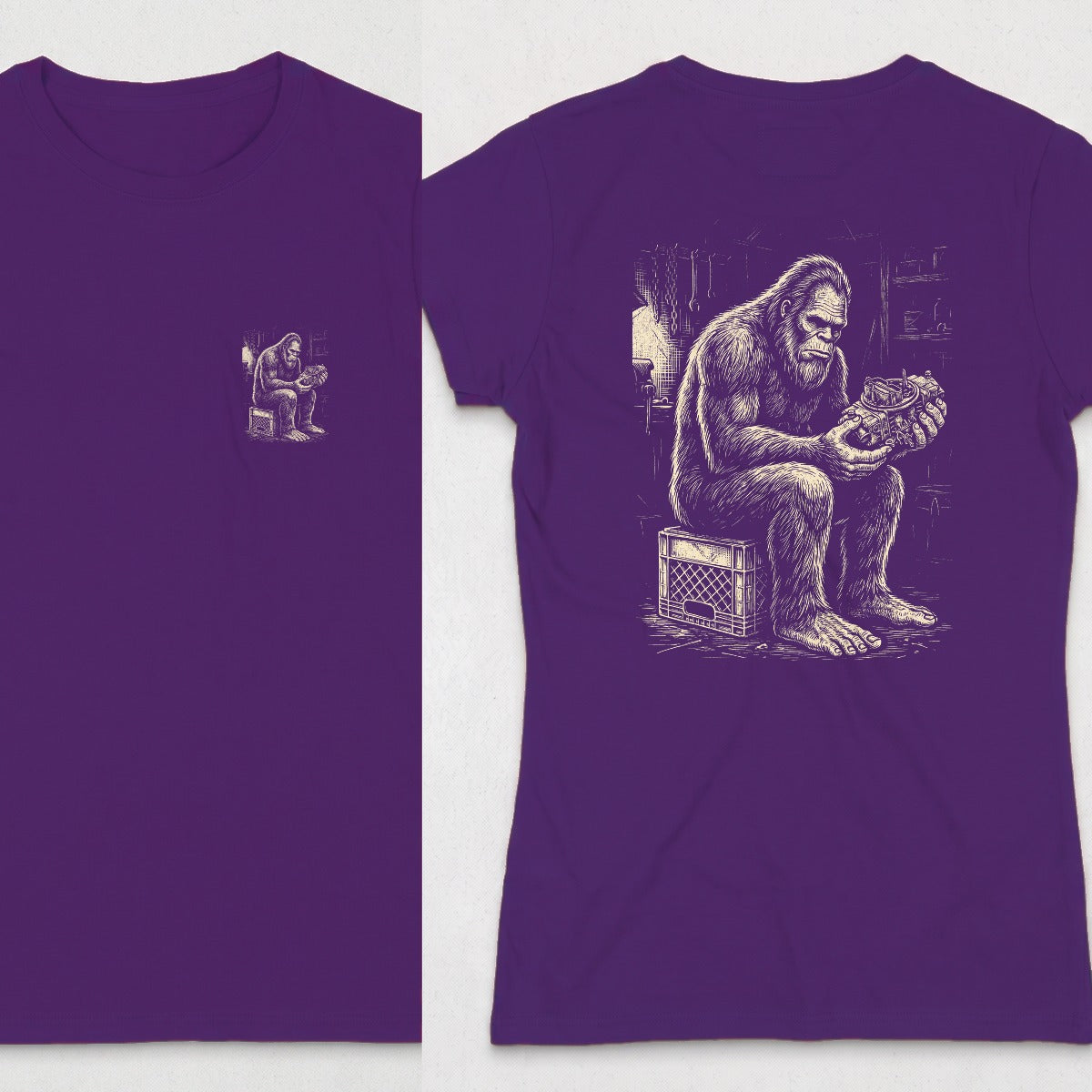 Purple | Front & Back