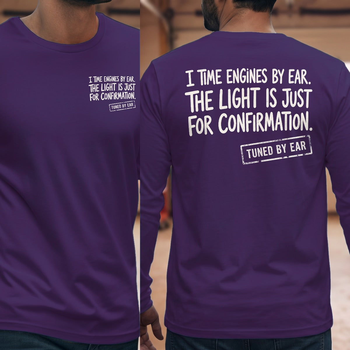 Purple | Front & Back