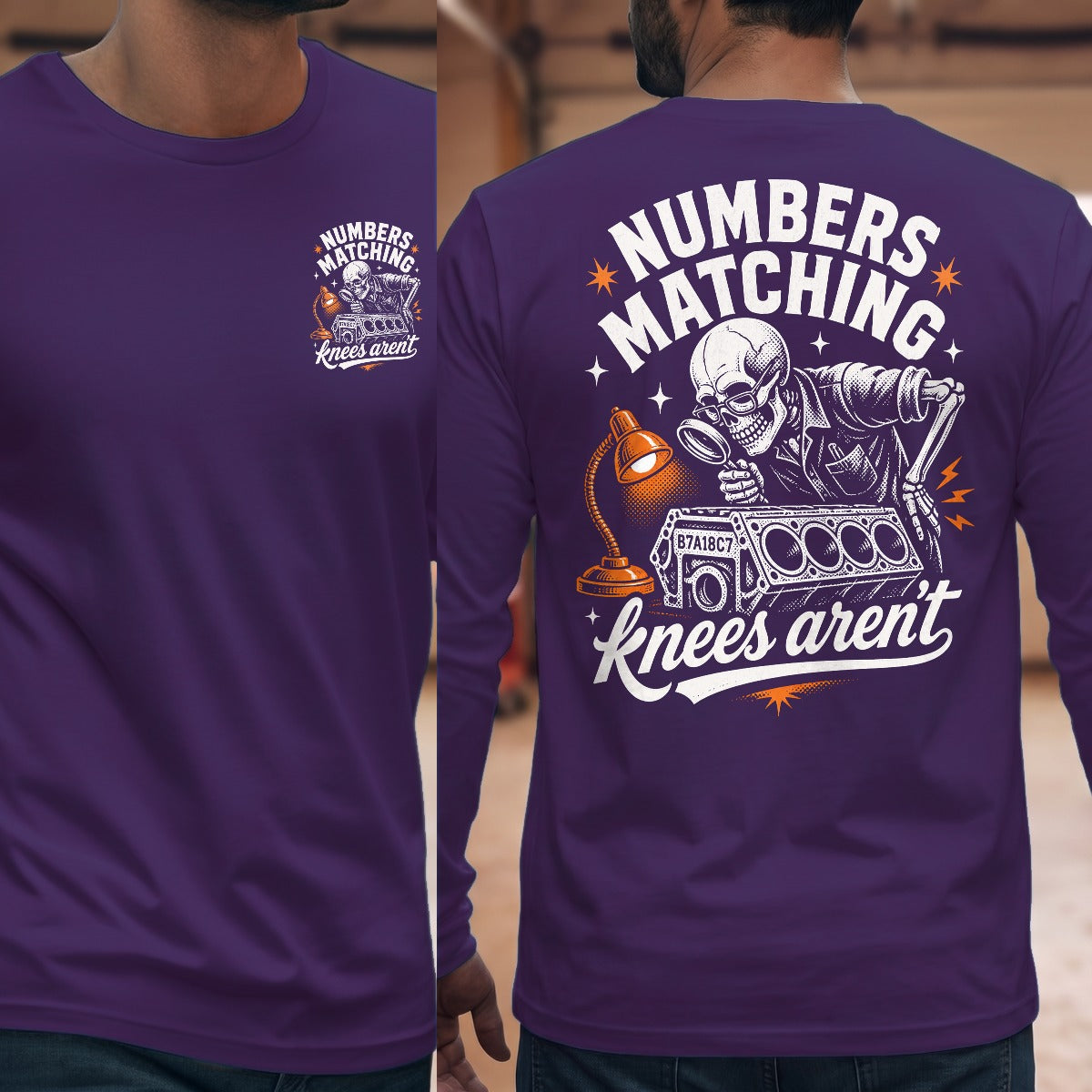 Purple | Front & Back