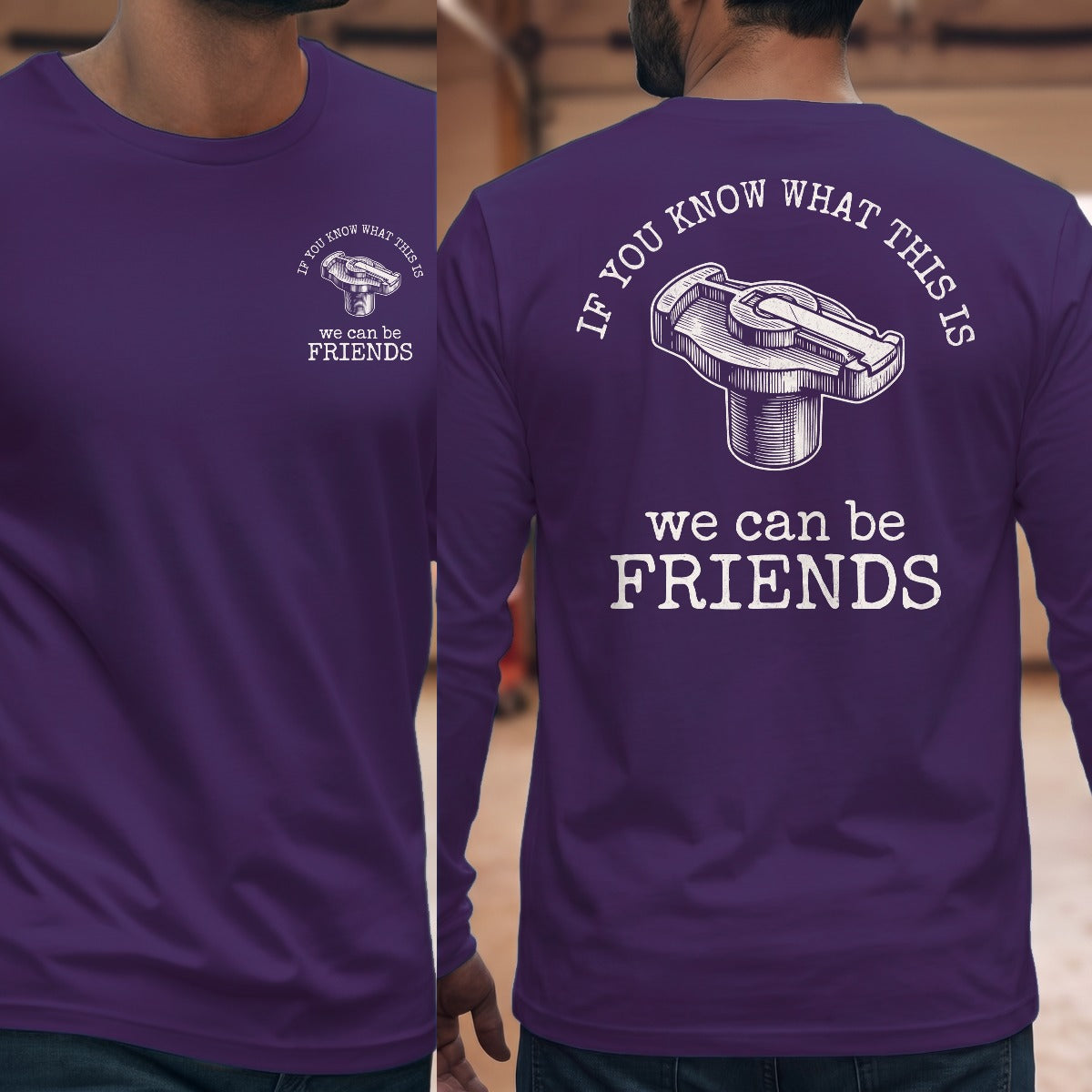 Purple | Front & Back