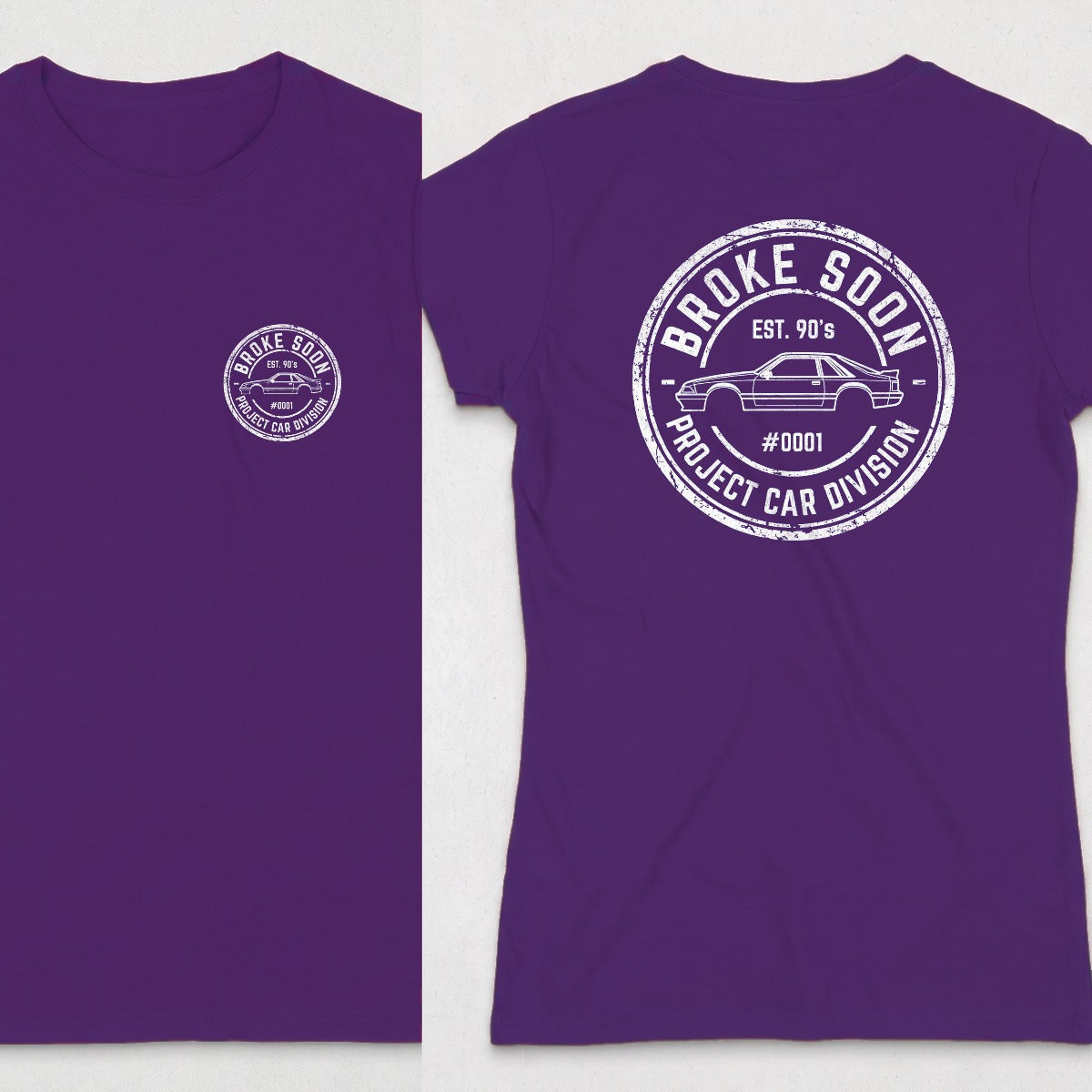 Purple | Front & Back