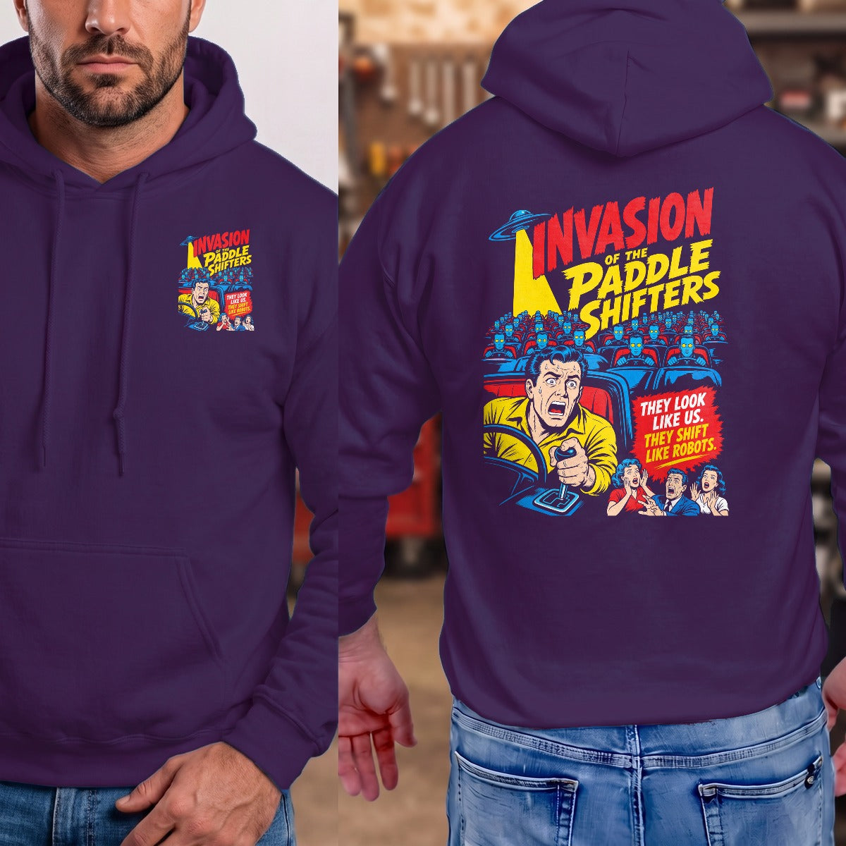 Purple | Front & Back