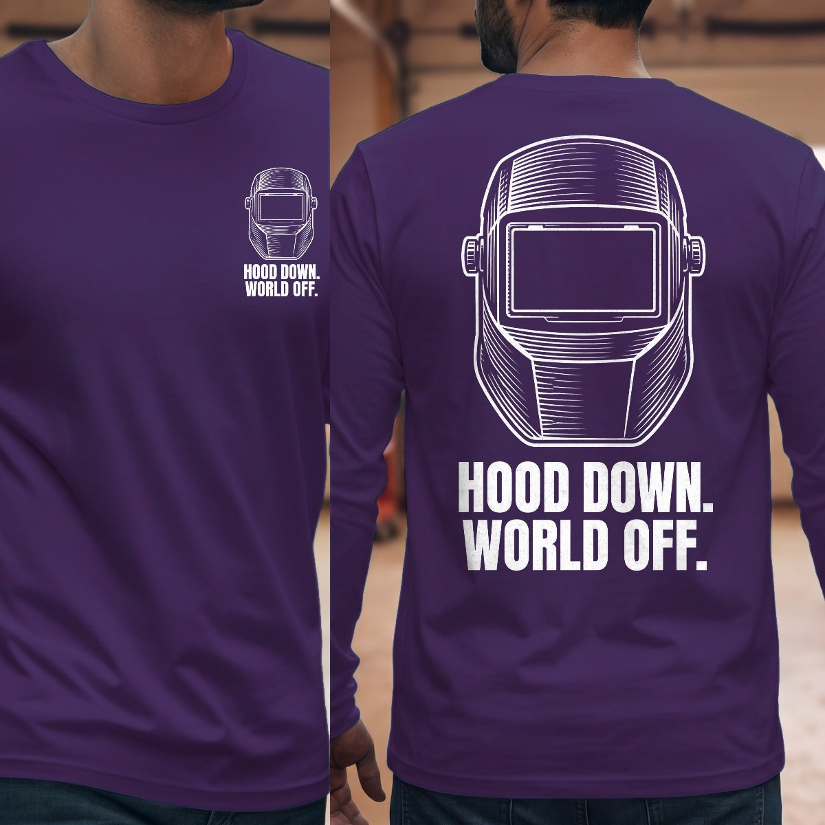 Purple | Front & Back