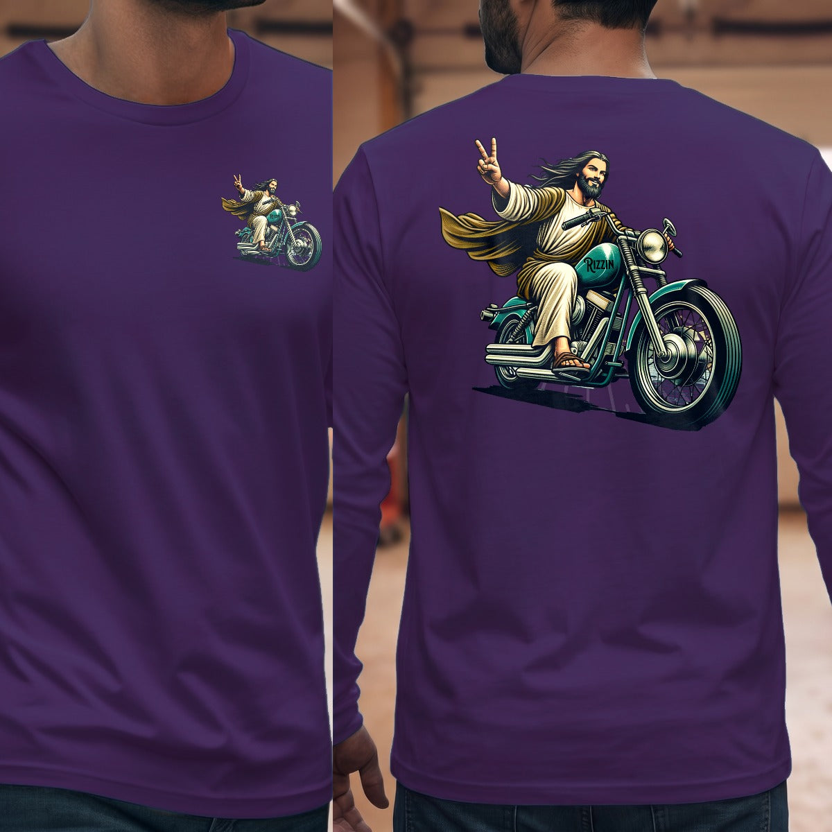 Purple | Front & Back