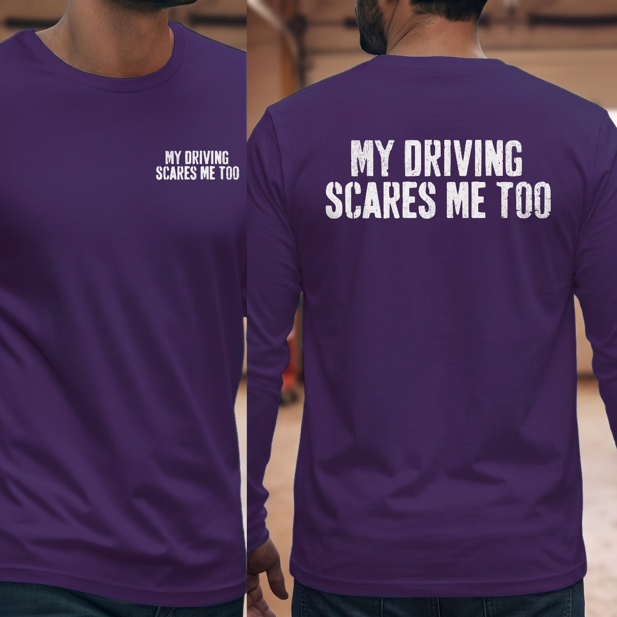 Purple | Front & Back