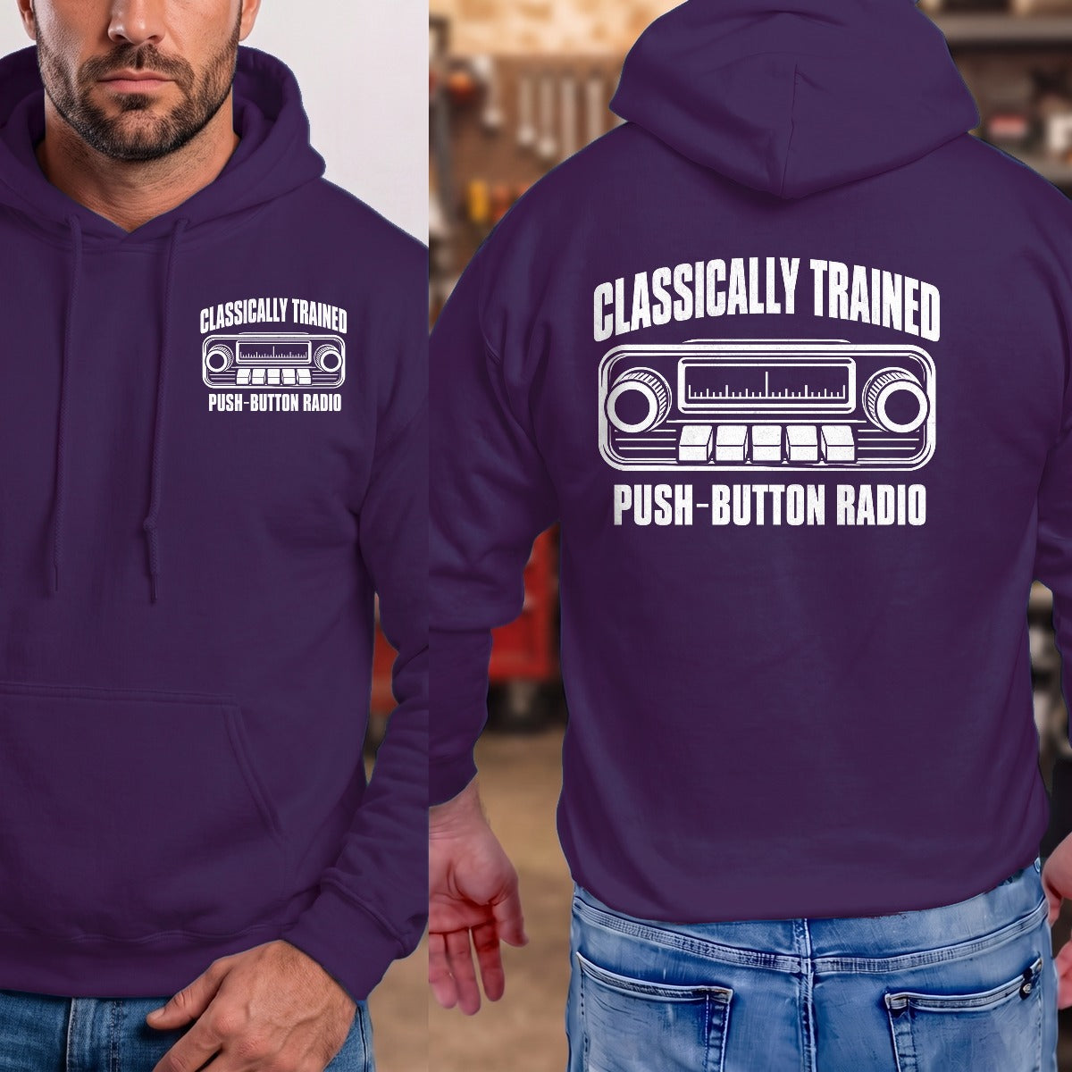 Purple | Front & Back