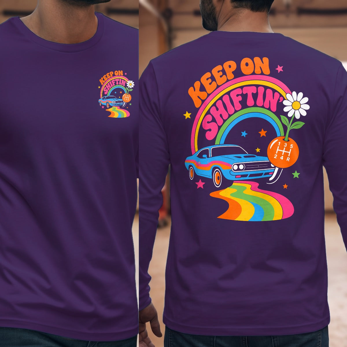 Purple | Front & Back