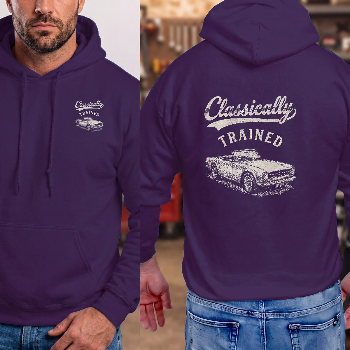 Purple | Front & Back