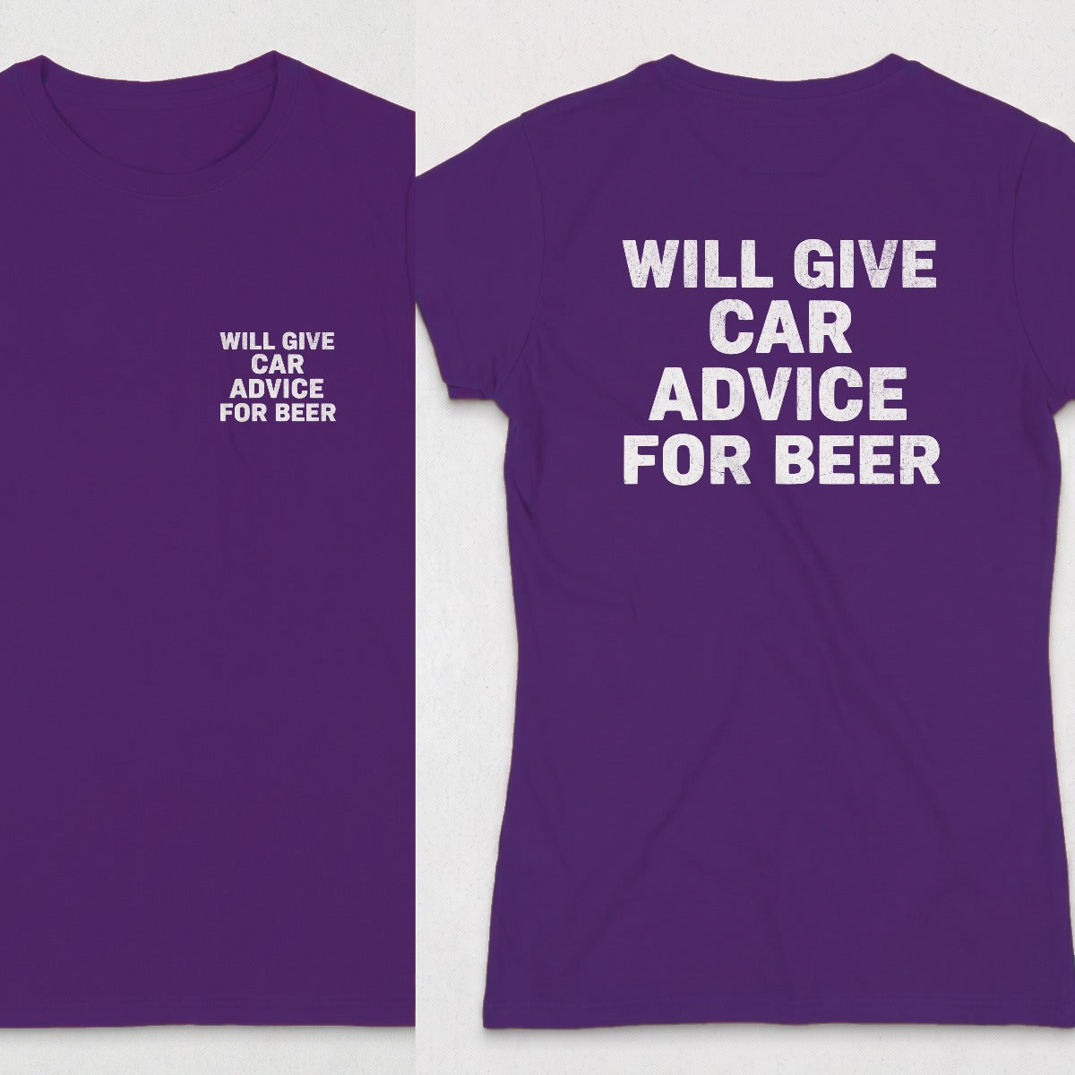 Purple | Front & Back