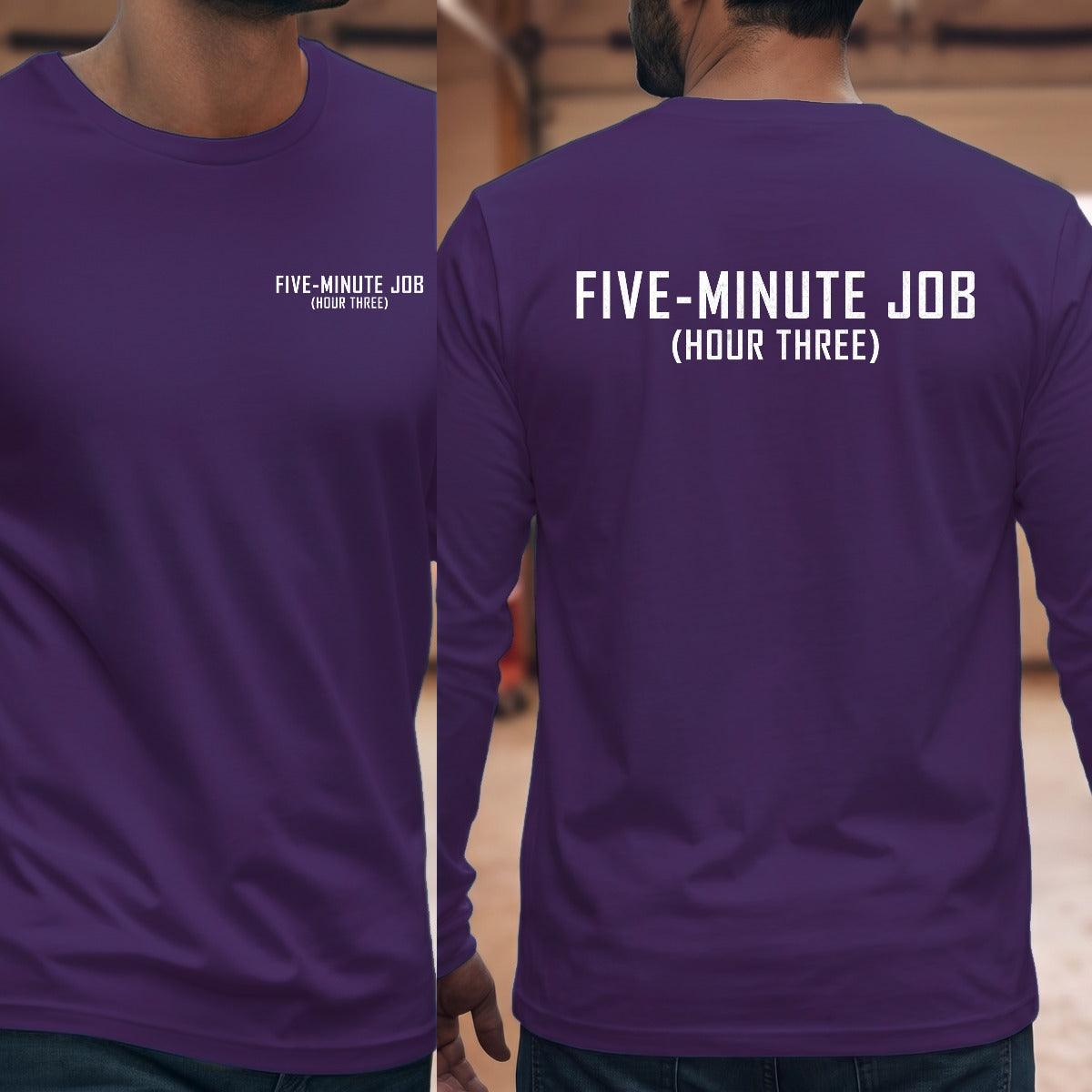 Purple | Front & Back