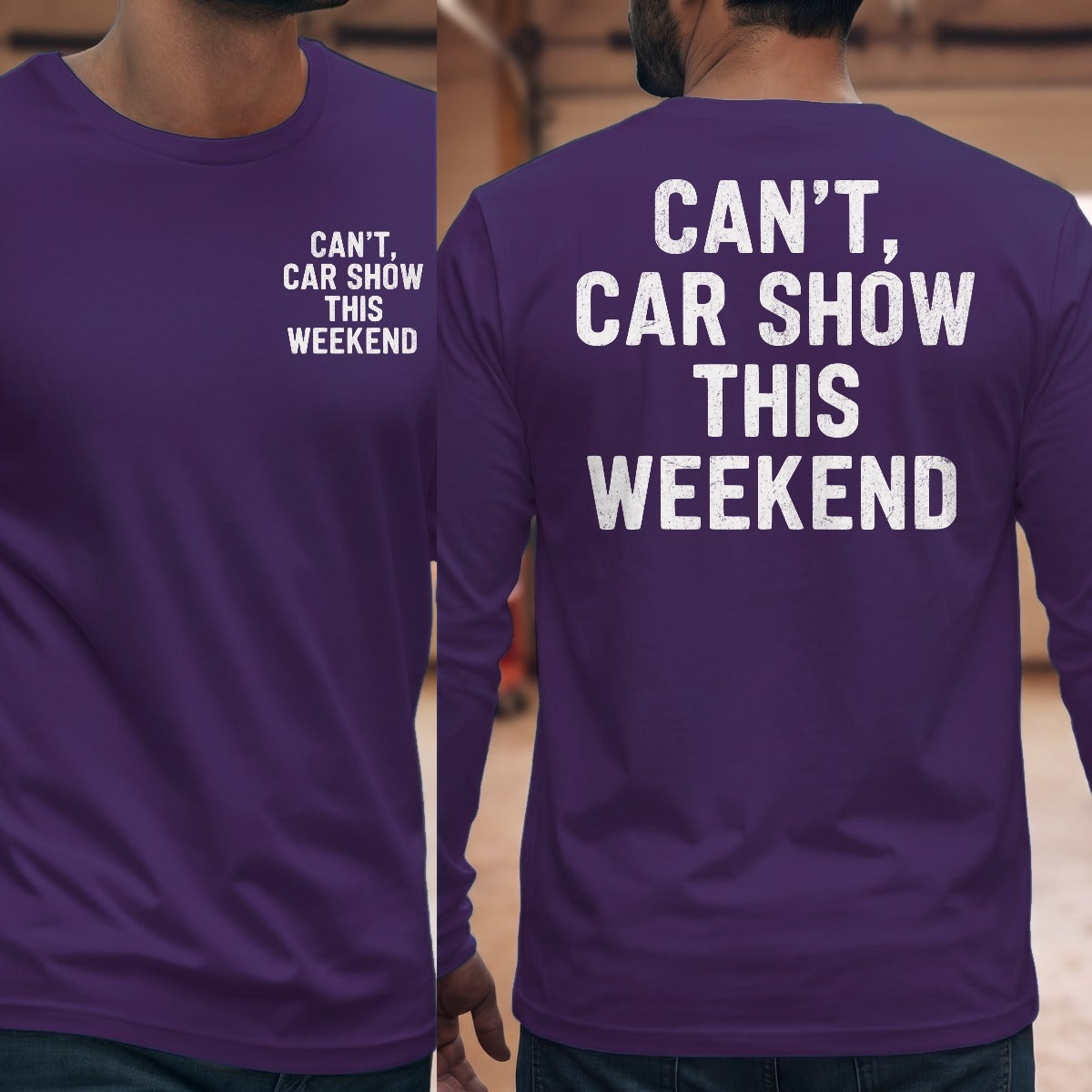 Purple | Front & Back