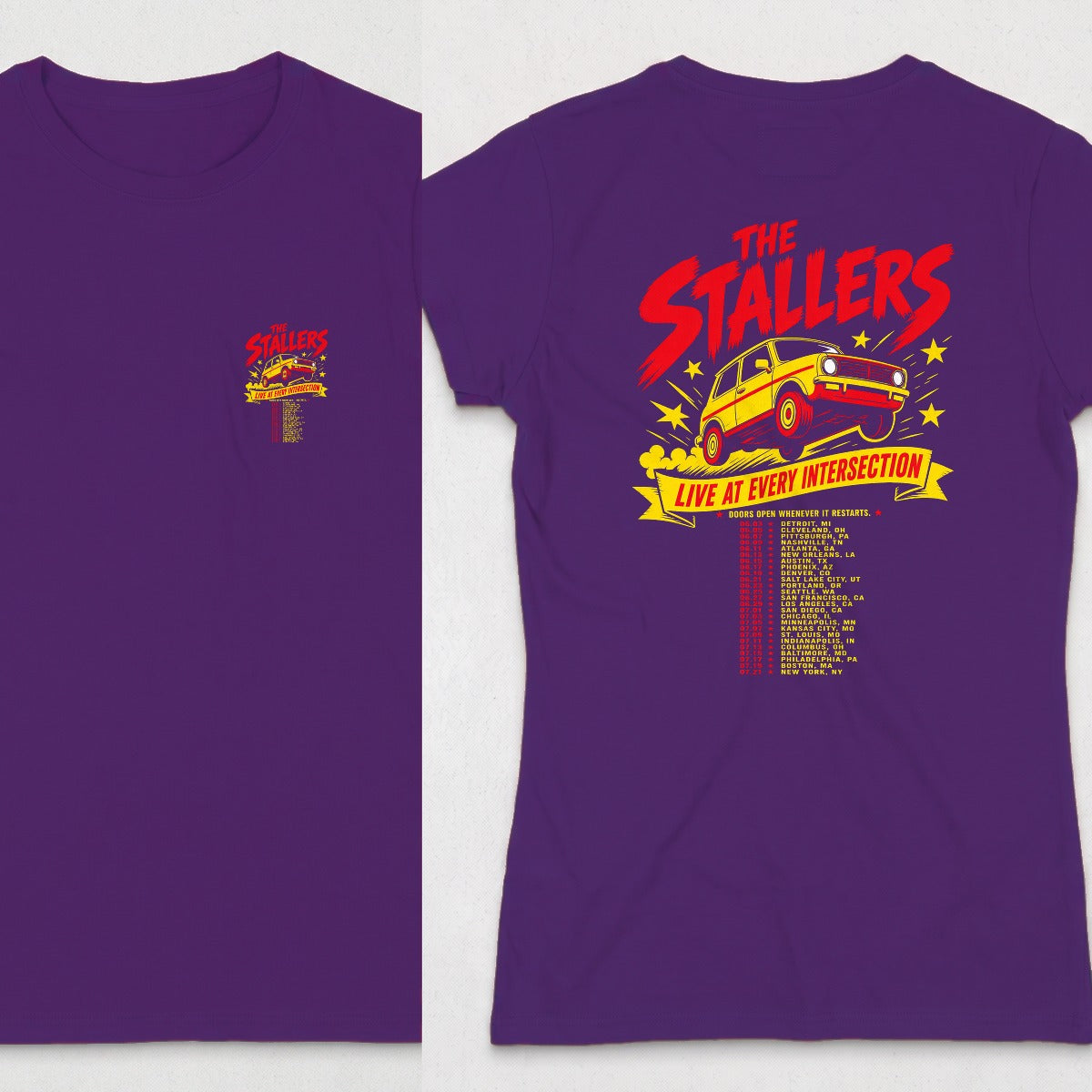 Purple | Front & Back