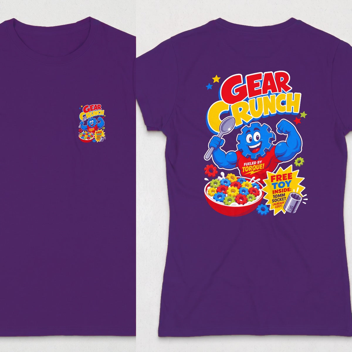 Purple | Front & Back