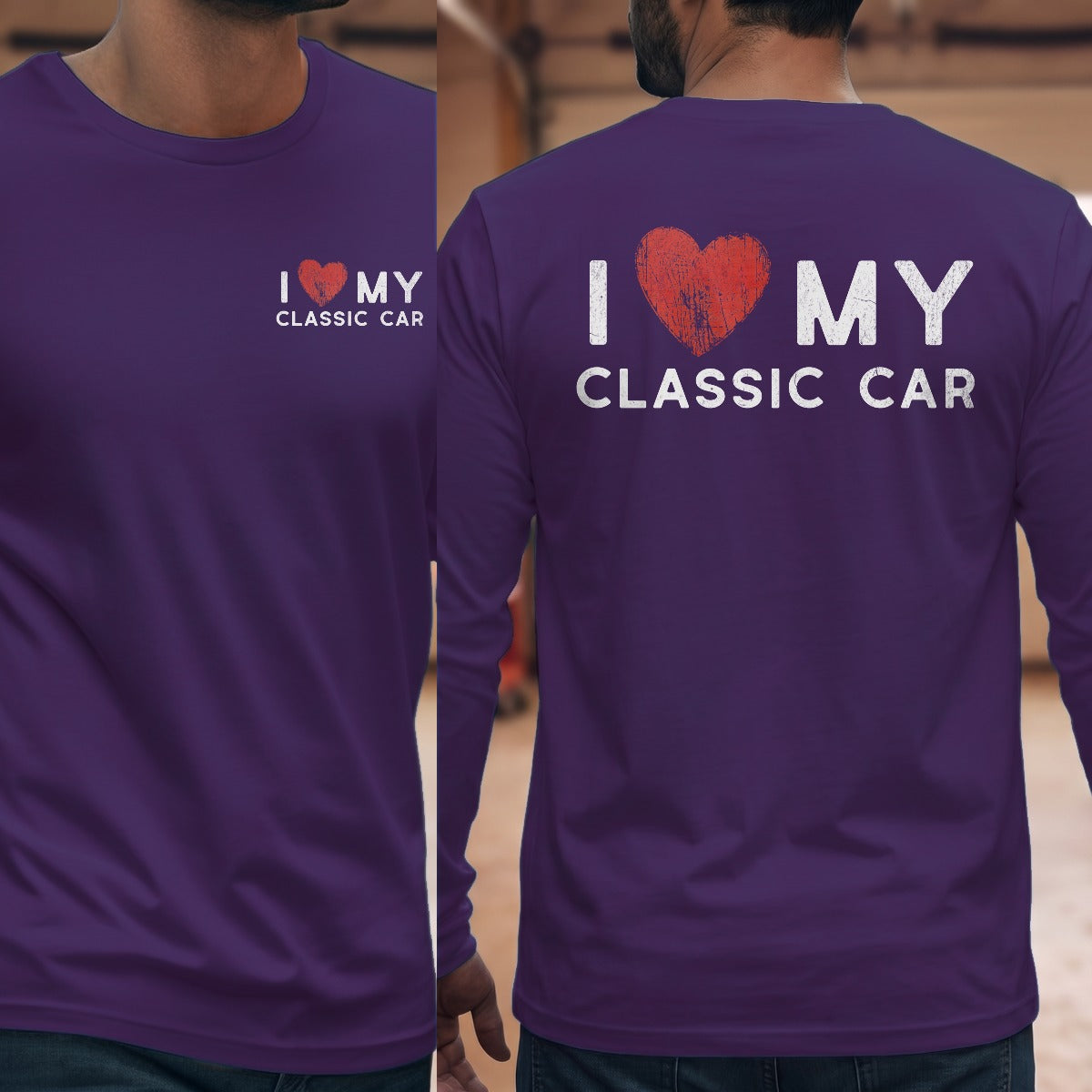 Purple | Front & Back