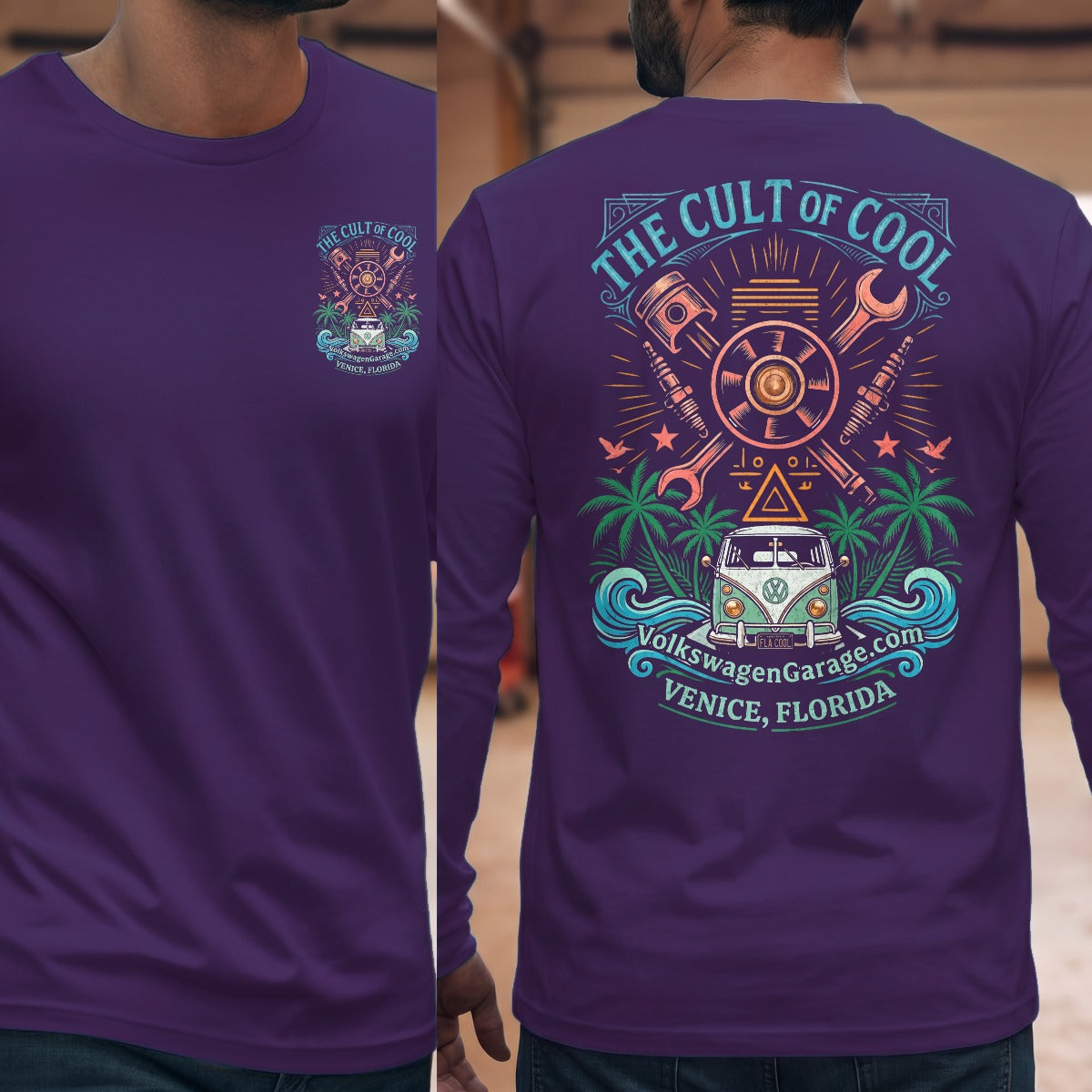 Purple | Front & Back