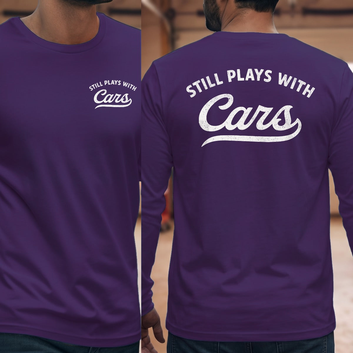 Purple | Front & Back