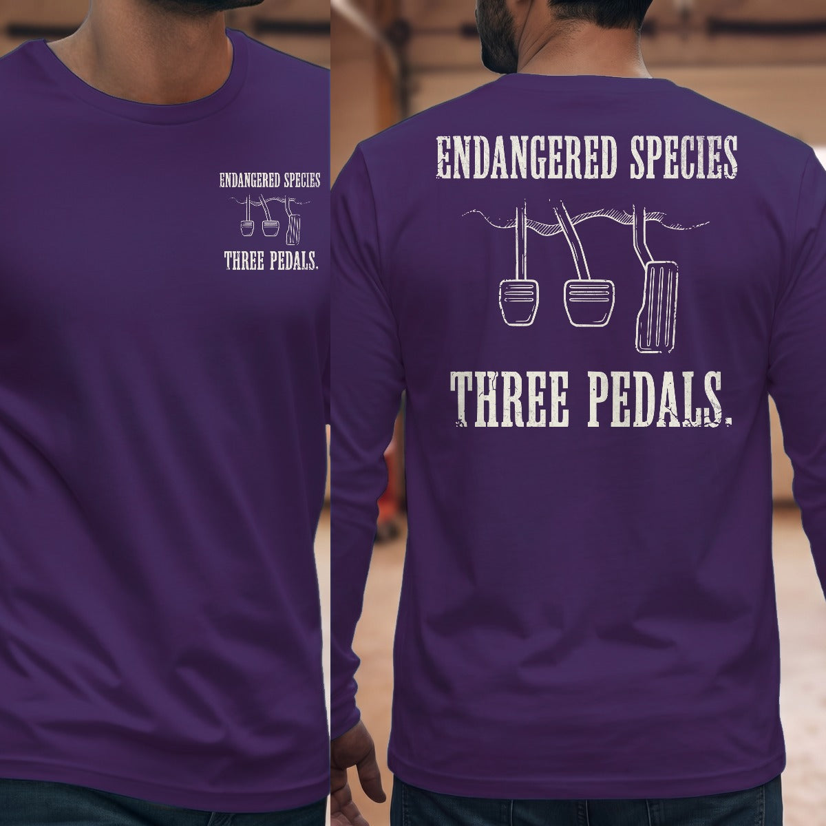 Purple | Front & Back