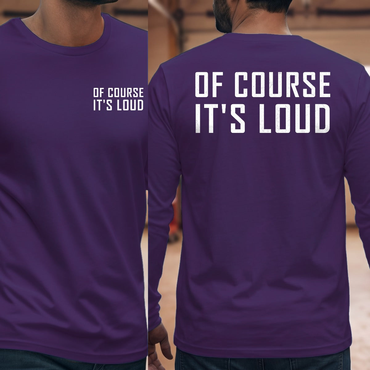 Purple | Front & Back