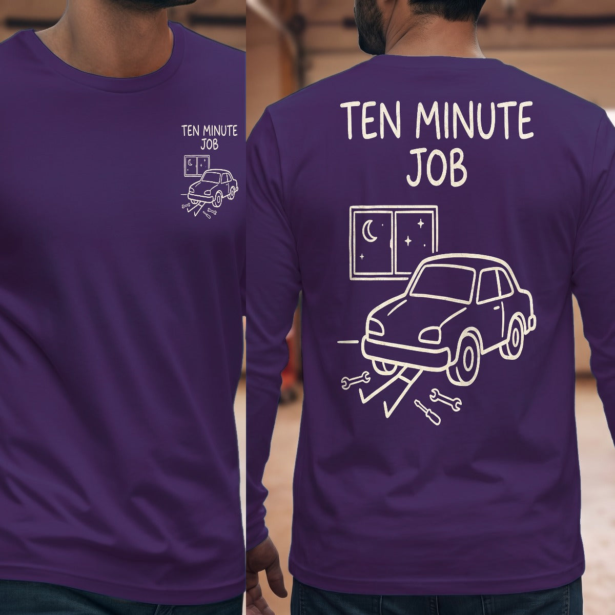 Purple | Front & Back