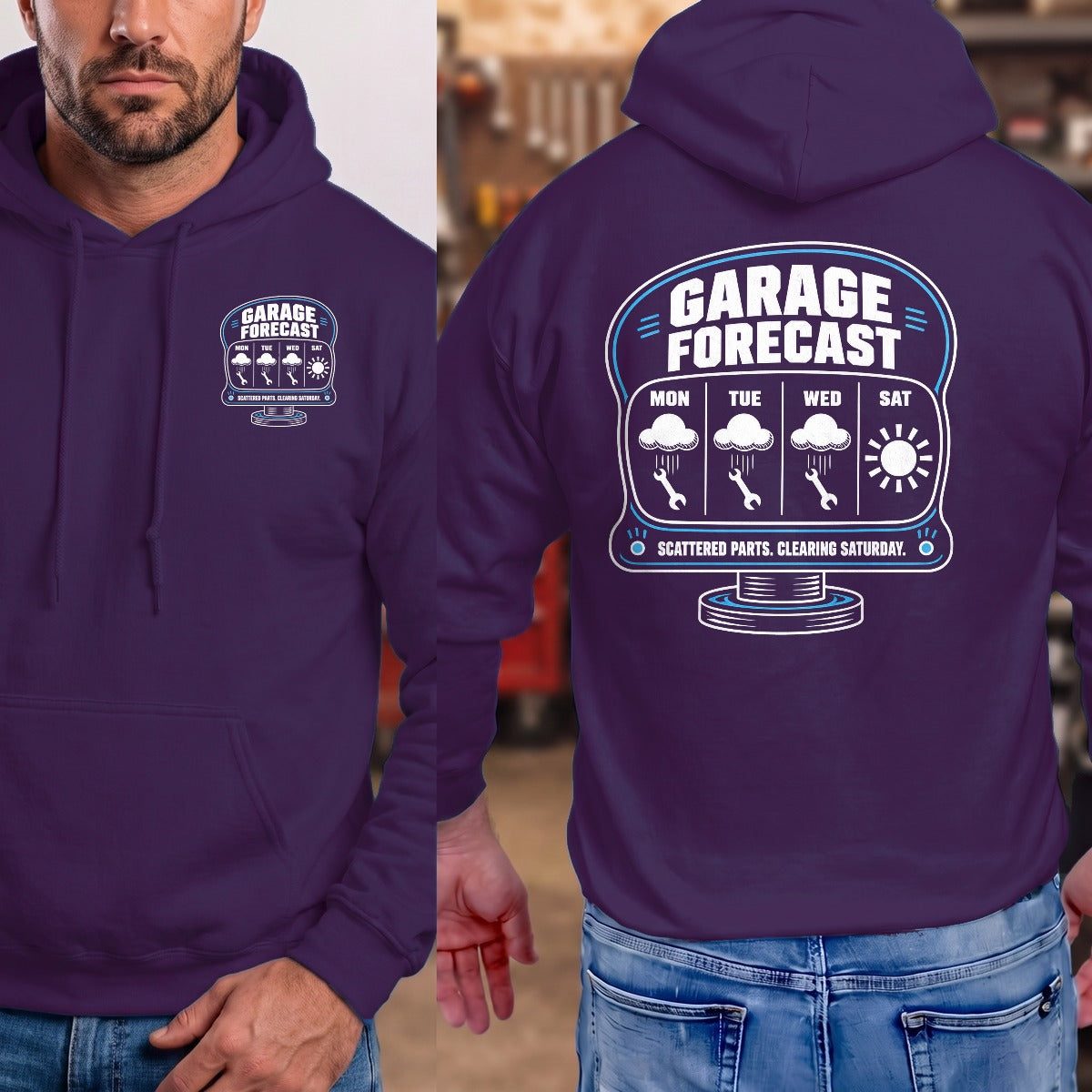 Purple | Front & Back