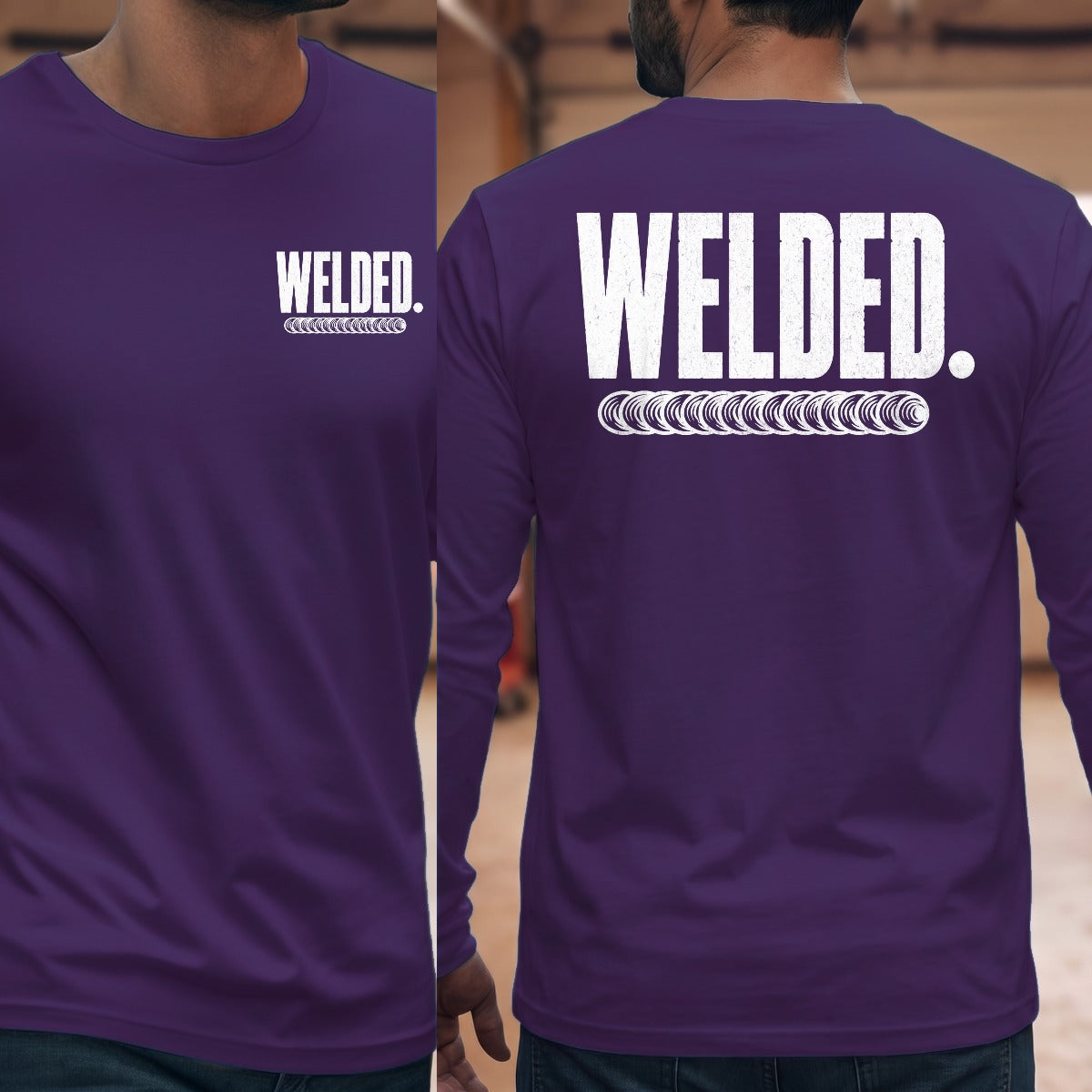Purple | Front & Back
