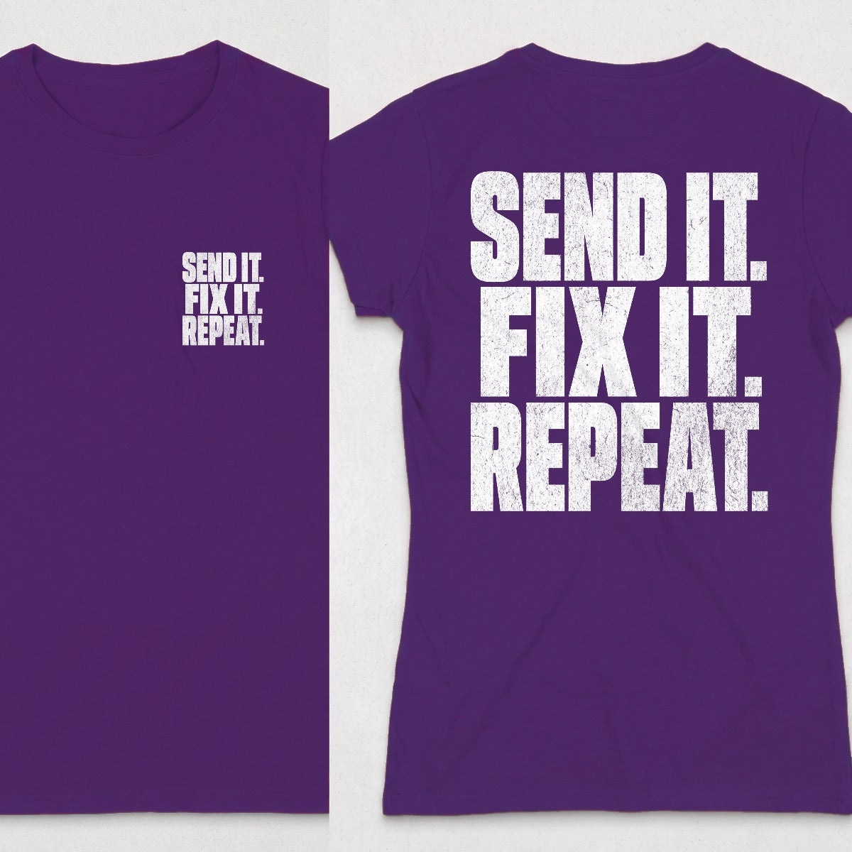 Purple | Front & Back