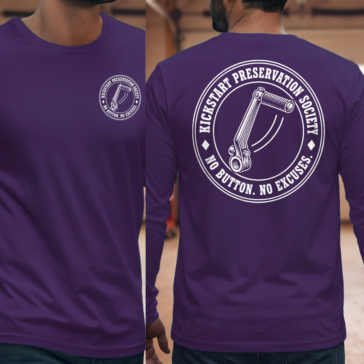 Purple | Front & Back