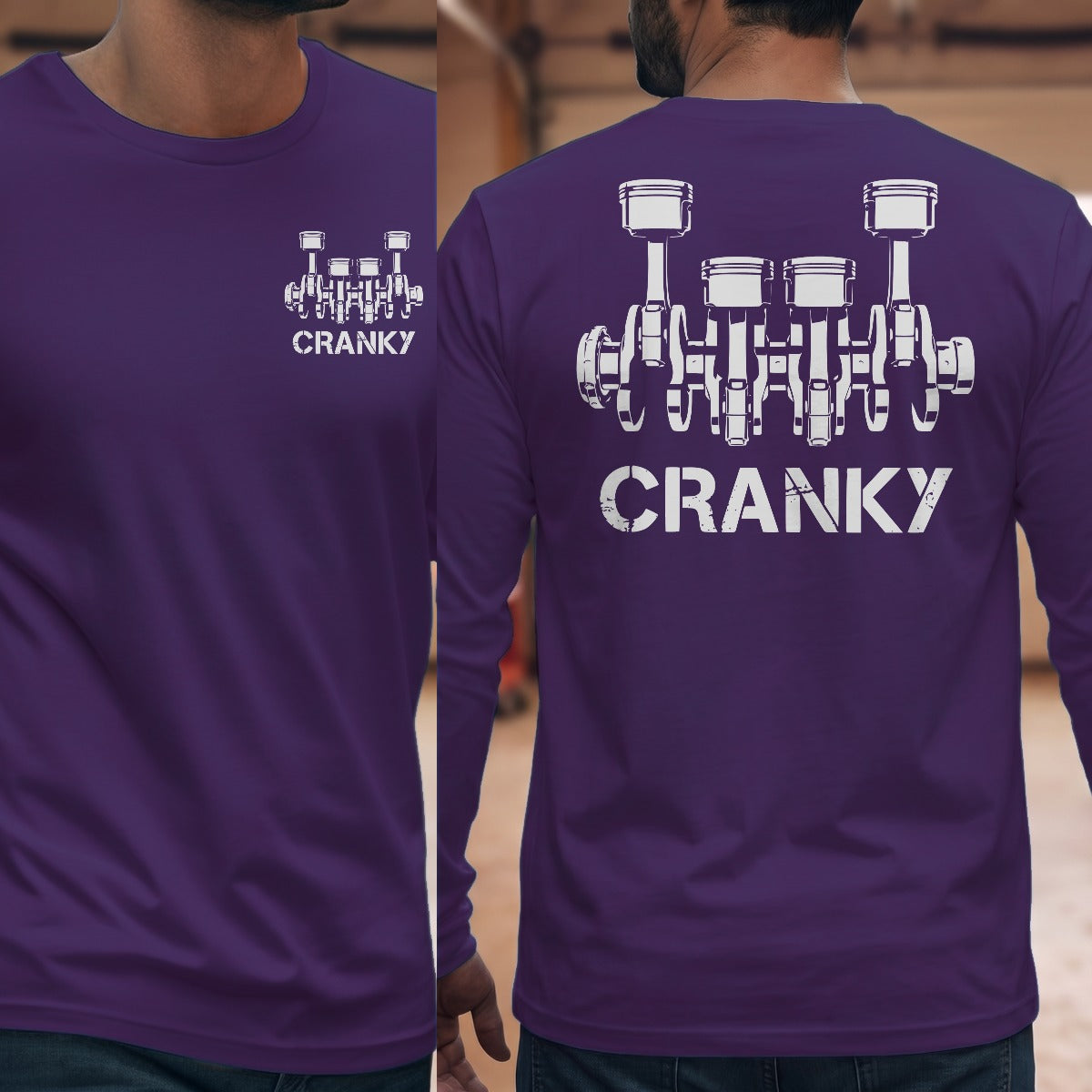 Purple | Front & Back
