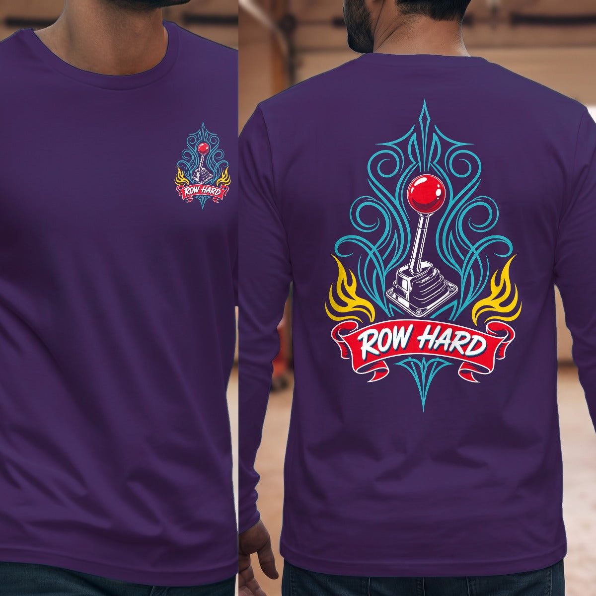 Purple | Front & Back