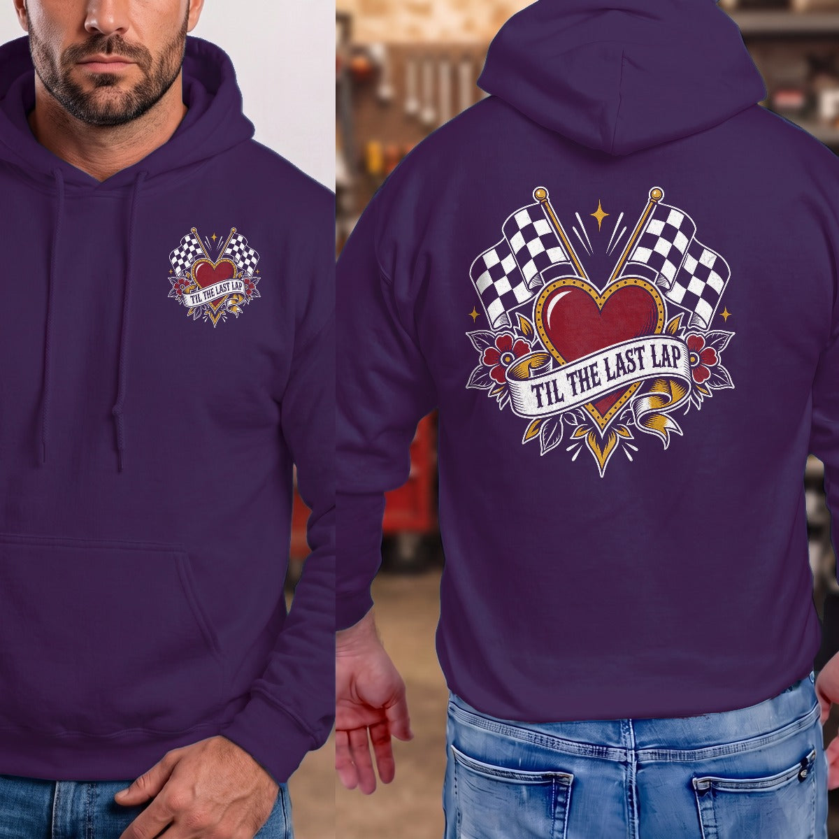 Purple | Front & Back