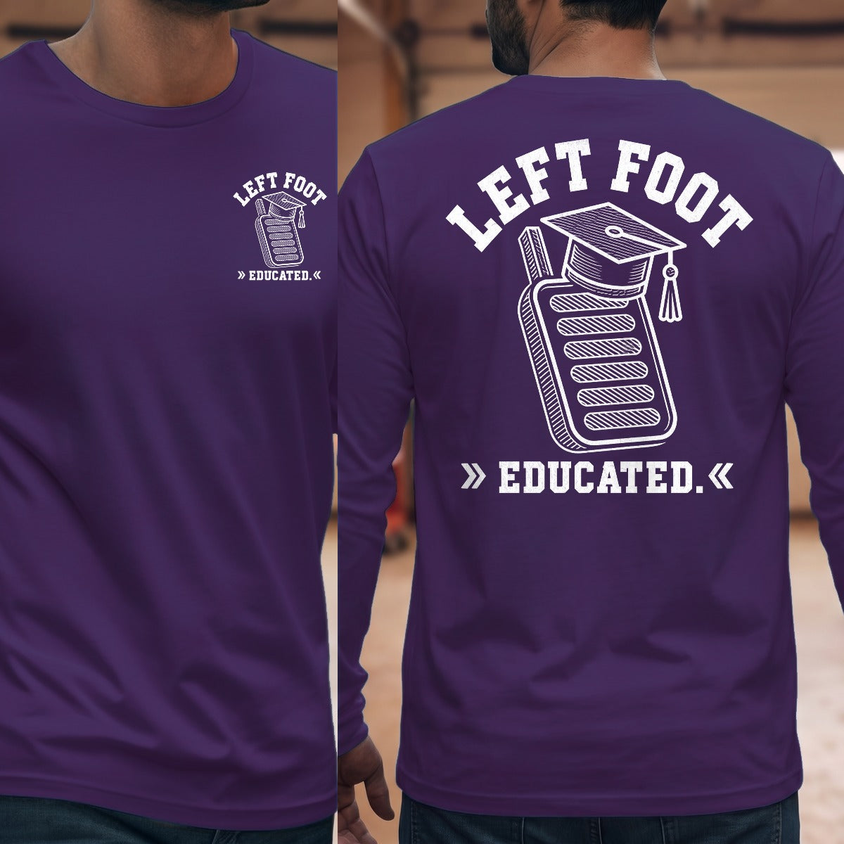 Purple | Front & Back