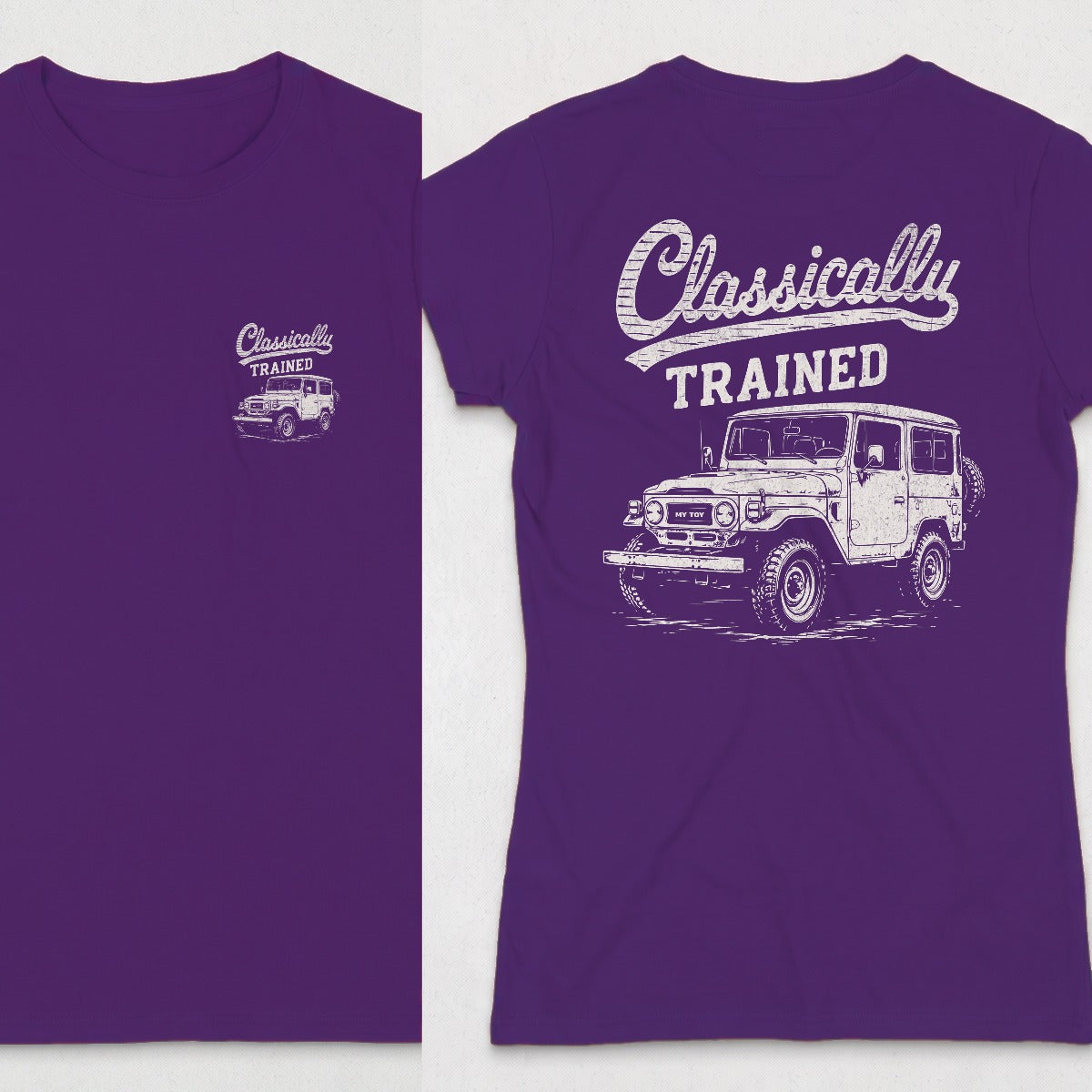 Purple | Front & Back