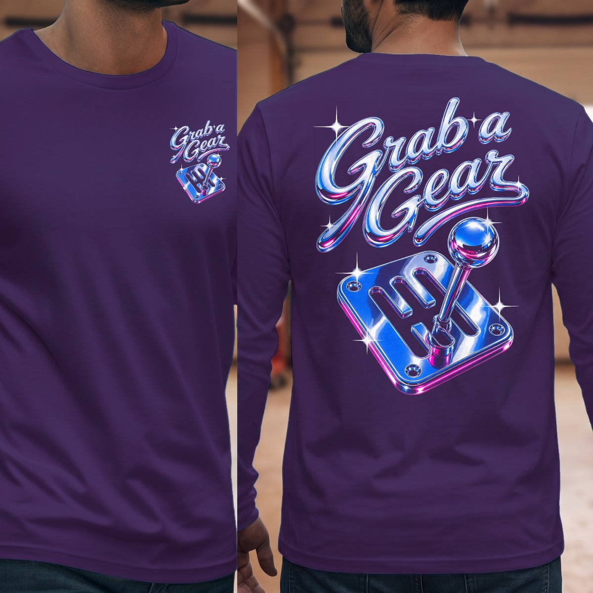 Purple | Front & Back